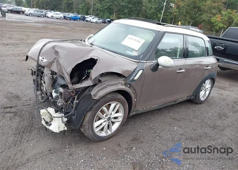 2013 Mini Cooper S Countryman из США, поврежденный, VIN WMWZC3C5XDWP21143